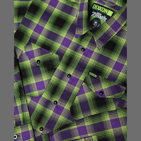 DIXXON FLANNEL x ROB ZOMBIE Flannel Shirt - Men's Small - Collab - Picture 9 of 14